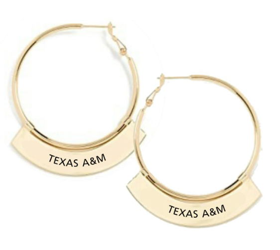 Texas A&M Aggies Weller Earrings