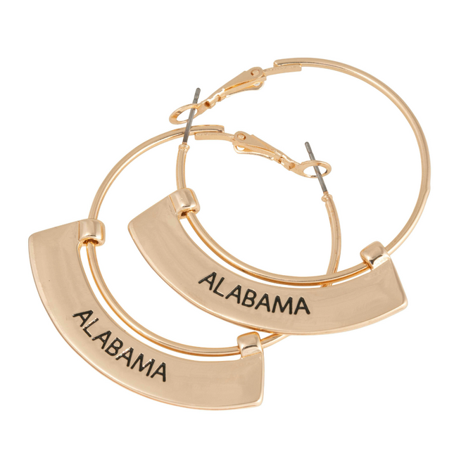 Alabama Crimson Tide Weller Earrings