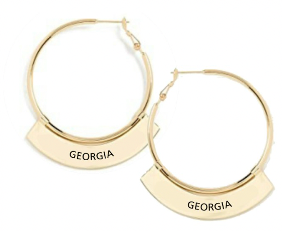 Georgia Bulldogs Weller Earrings