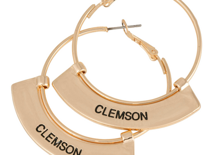 Clemson Tigers Weller Earrings