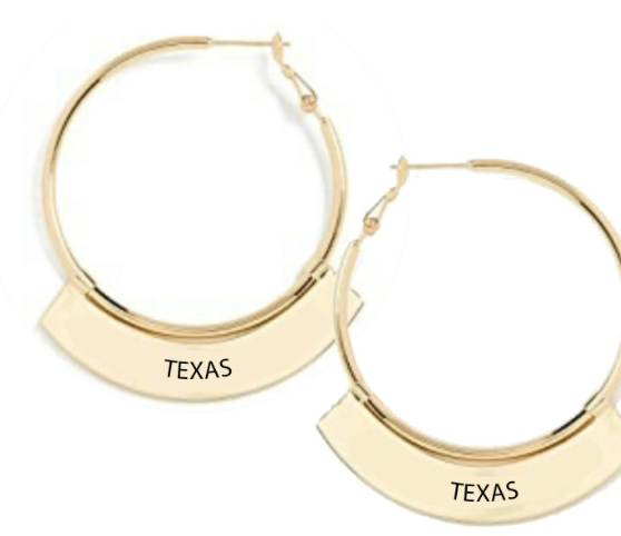 Texas Long Horns Weller Earrings