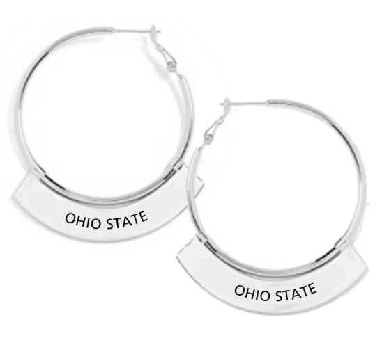 Ohio State Buckeyes Weller Earrings