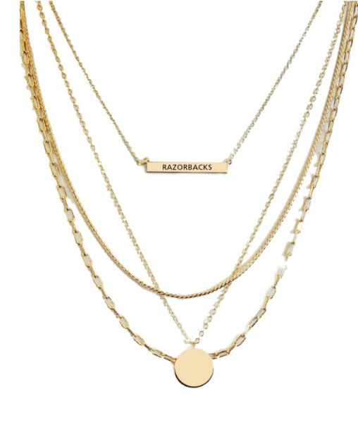 Arkansas Razorbacks Taytum Necklace