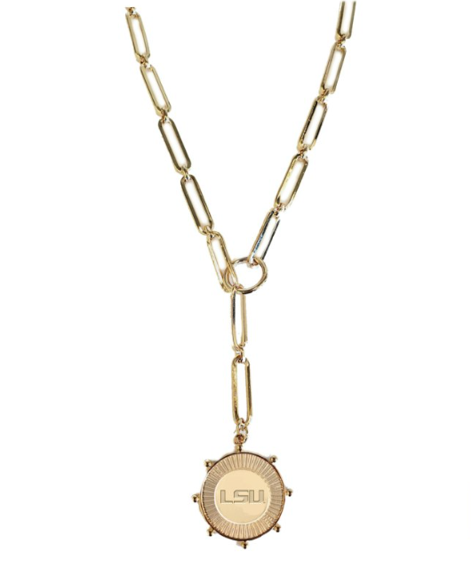 LSU Tigers Gouda Necklace