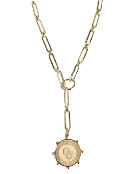 Oklahoma Sooners Gouda Necklace