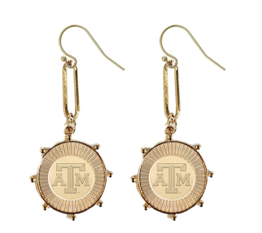 Texas A&M Aggies Pixel Earrings