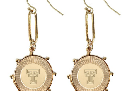 Texas Tech Red Raiders Pixel Earrings