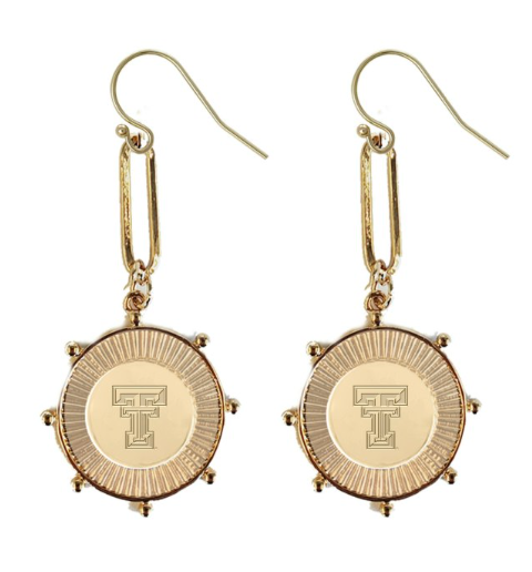 Texas Tech Red Raiders Pixel Earrings