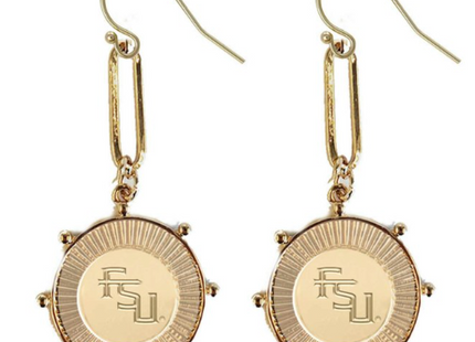 Florida State Seminoles Pixel Earrings