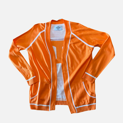 Tennessee Volunteers Contrast Trim Cardigan Sweater