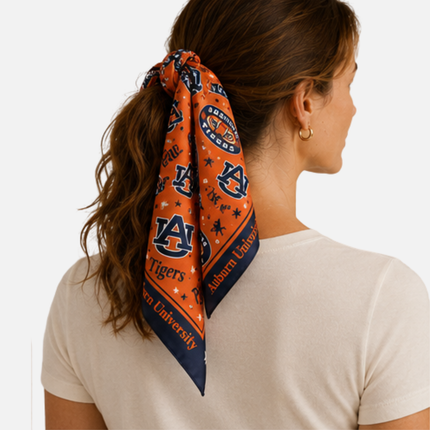 Auburn Tigers Moona Hair Square/Scarf
