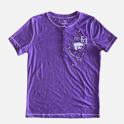 Kansas State Wildcats Henley Tee