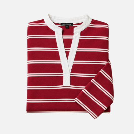 Crimson & White Seychelles Tunic