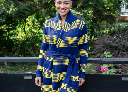 Michigan Wolverines Stadium Cardigan