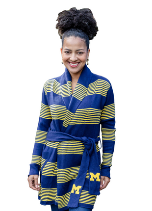 Michigan Wolverines Stadium Cardigan