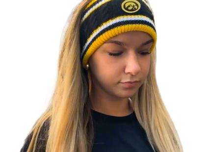 Iowa Hawkeyes Wide Knit Headband