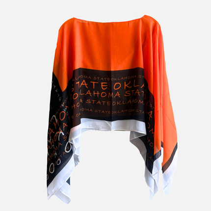 Oklahoma State Cowboys Peyton Scarf Poncho
