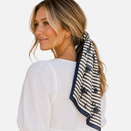 Palmetto Moon Alyssa Hair Square Scarf