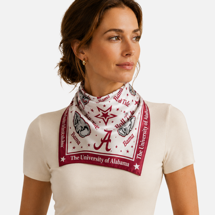 Alabama Crimson Tide Moona Hair Square/Scarf