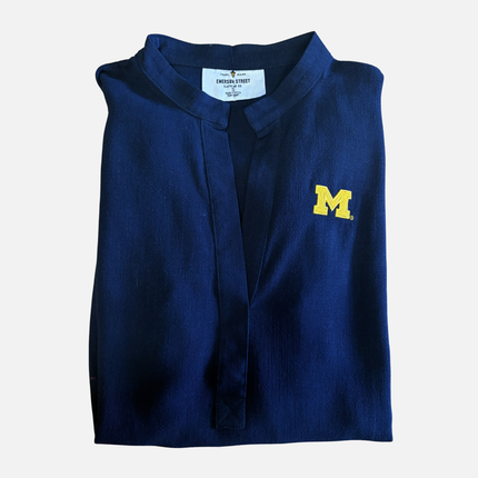Michigan Wolverines Harper Tunic Blouse