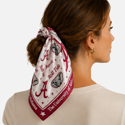 Alabama Crimson Tide Moona Hair Square/Scarf