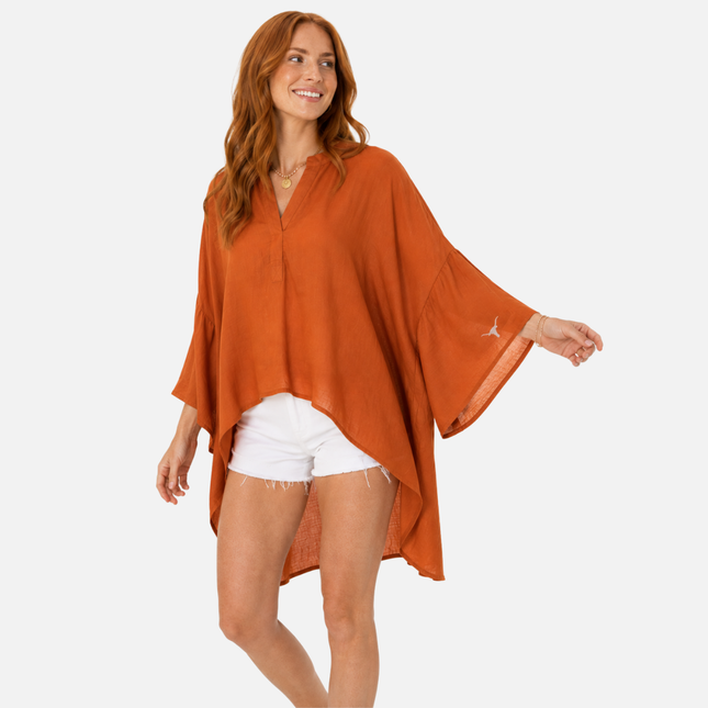 Texas Longhorns Burnt Orange Sloan Tunic Blouse / Dress