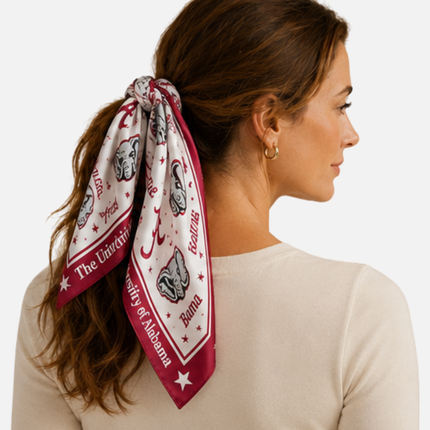 Alabama Crimson Tide Moona Hair Square/Scarf