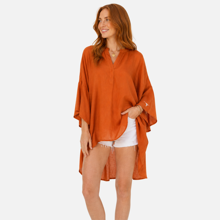 Texas Longhorns Burnt Orange Sloan Tunic Blouse / Dress
