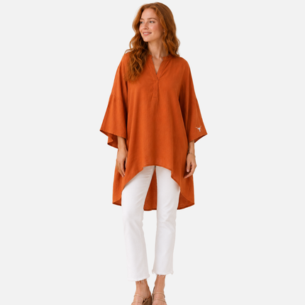Texas Longhorns Burnt Orange Sloan Tunic Blouse / Dress