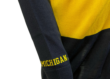 Michigan Wolverines Color Block Cardigan