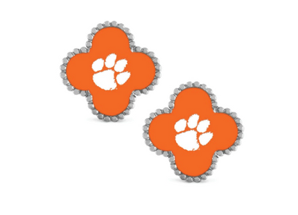 Clemson Tigers Adele Stud Earrings