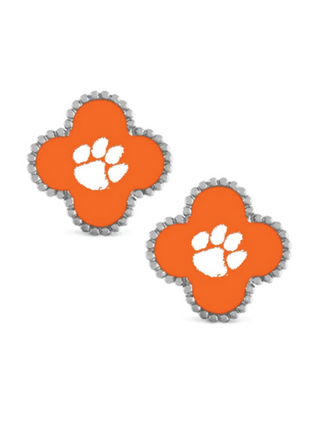 Clemson Tigers Adele Stud Earrings