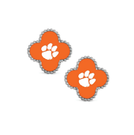 Clemson Tigers Adele Stud Earrings