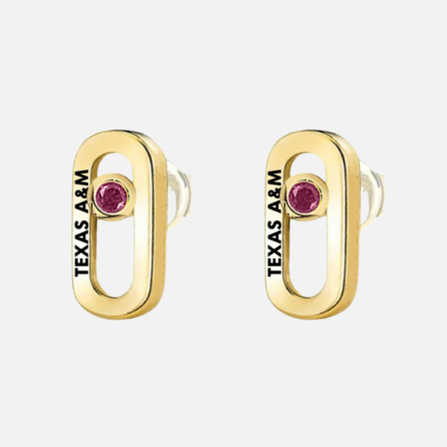 Texas A&M Aggies Allium Earrings