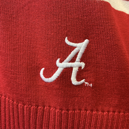 Alabama Crimson Tide Stripe Cardigan Sweater