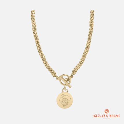Oklahoma State Cowboys Ramsey Necklace