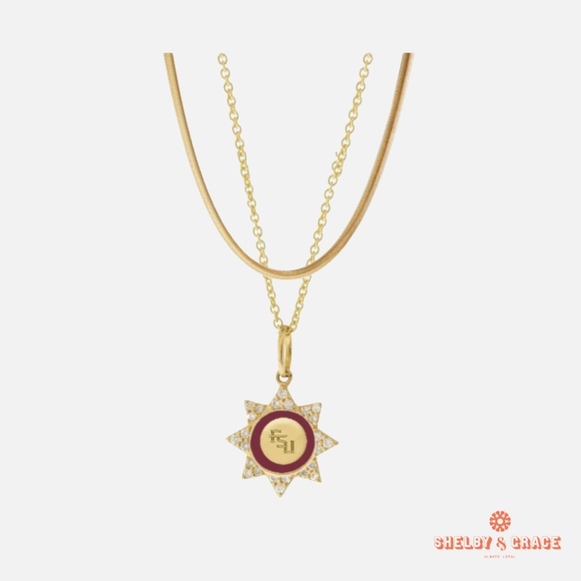 Florida State Seminoles Silene Necklace