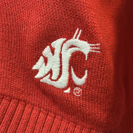 Washington State Cougars Stripe Cardigan Sweater
