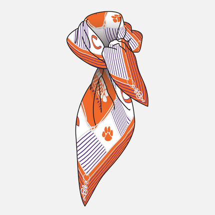 Clemson Tigers Bailey Square Scarf