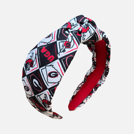Georgia Bulldogs Lindsay Harlequinn Headband