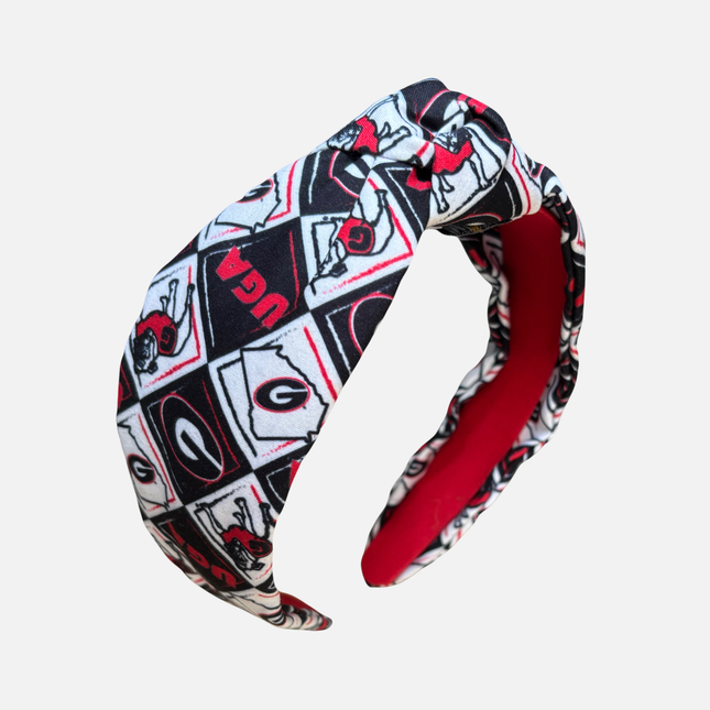 Georgia Bulldogs Lindsay Harlequinn Headband