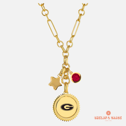 Georgia Bulldogs Dolon Necklace
