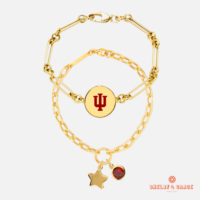Indiana Hoosiers Olja Bracelet Set