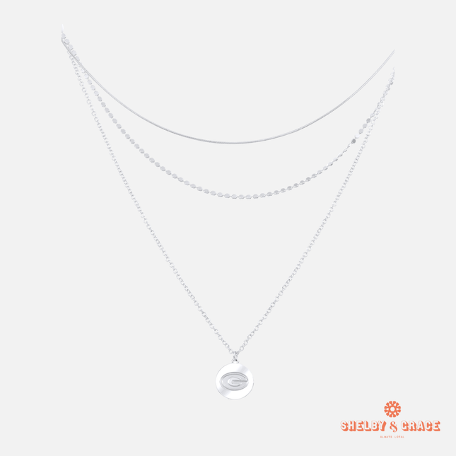 Georgia Bulldogs Grizzy Necklace
