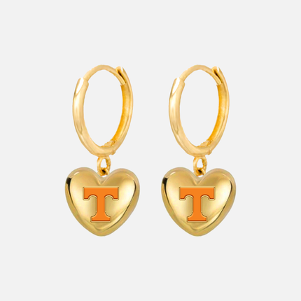 Tennessee Volunteers Hibiscus Earrings