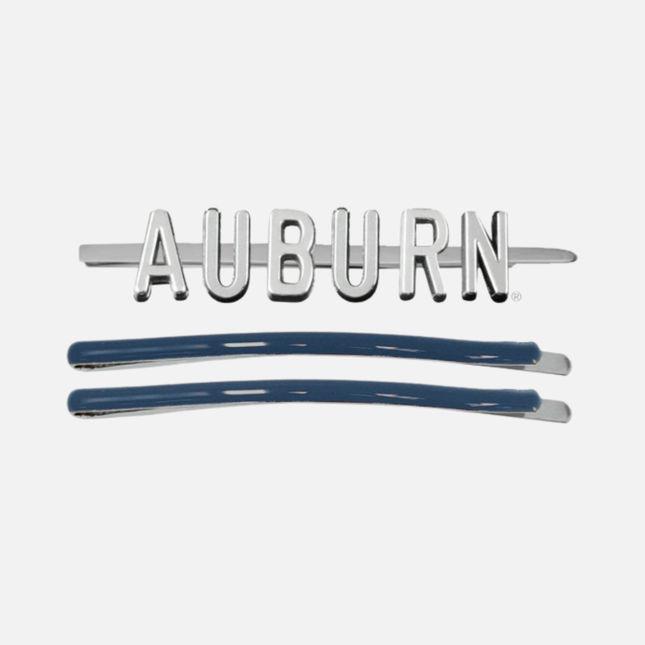 Auburn Tigers Ina 3 Piece Bobby Pin Set