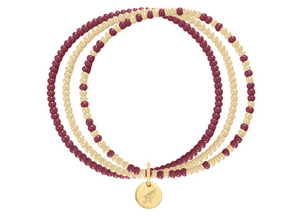 Florida State Seminoles Loire Hand Beaded Bracelet