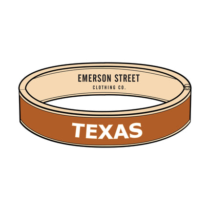 Texas Longhorns School Bangle