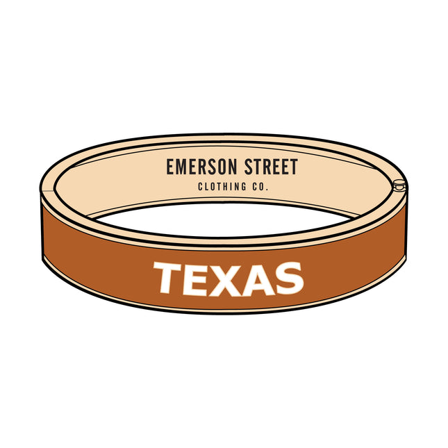 Texas Longhorns School Bangle
