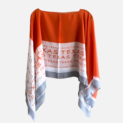 Texas Longhorns Peyton Scarf Poncho
